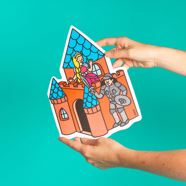 STICKER SHAPE NOTEBOOK MAGIC