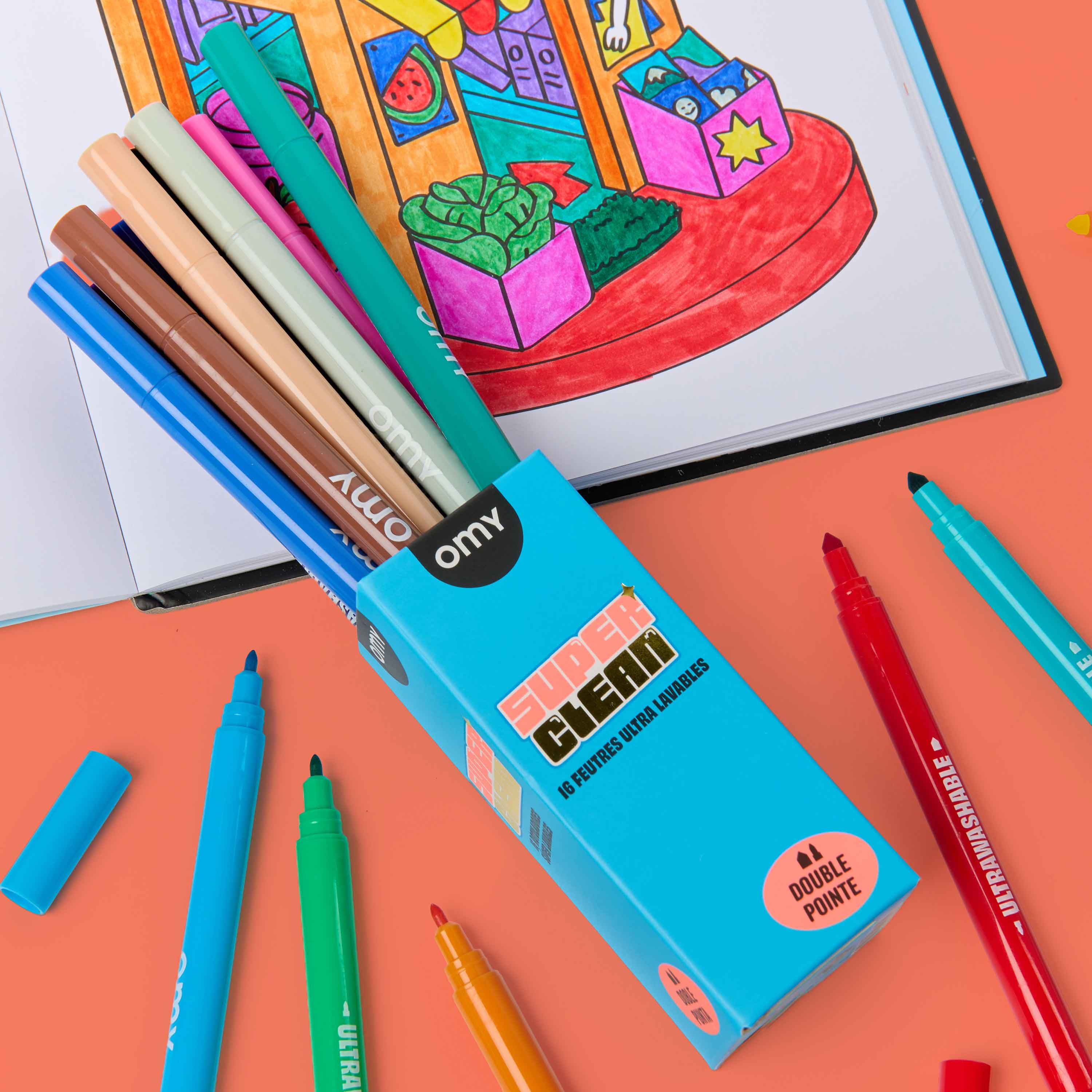 SUPER CLEAN MARKERS