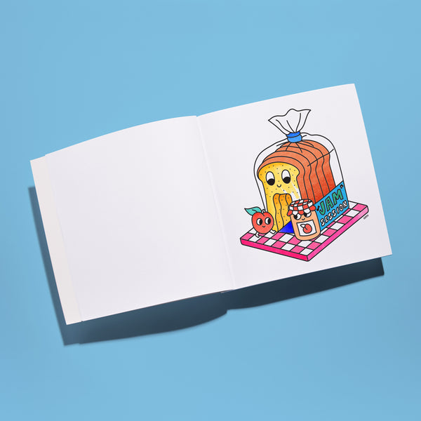 COZY COLORING BOOK supermarket