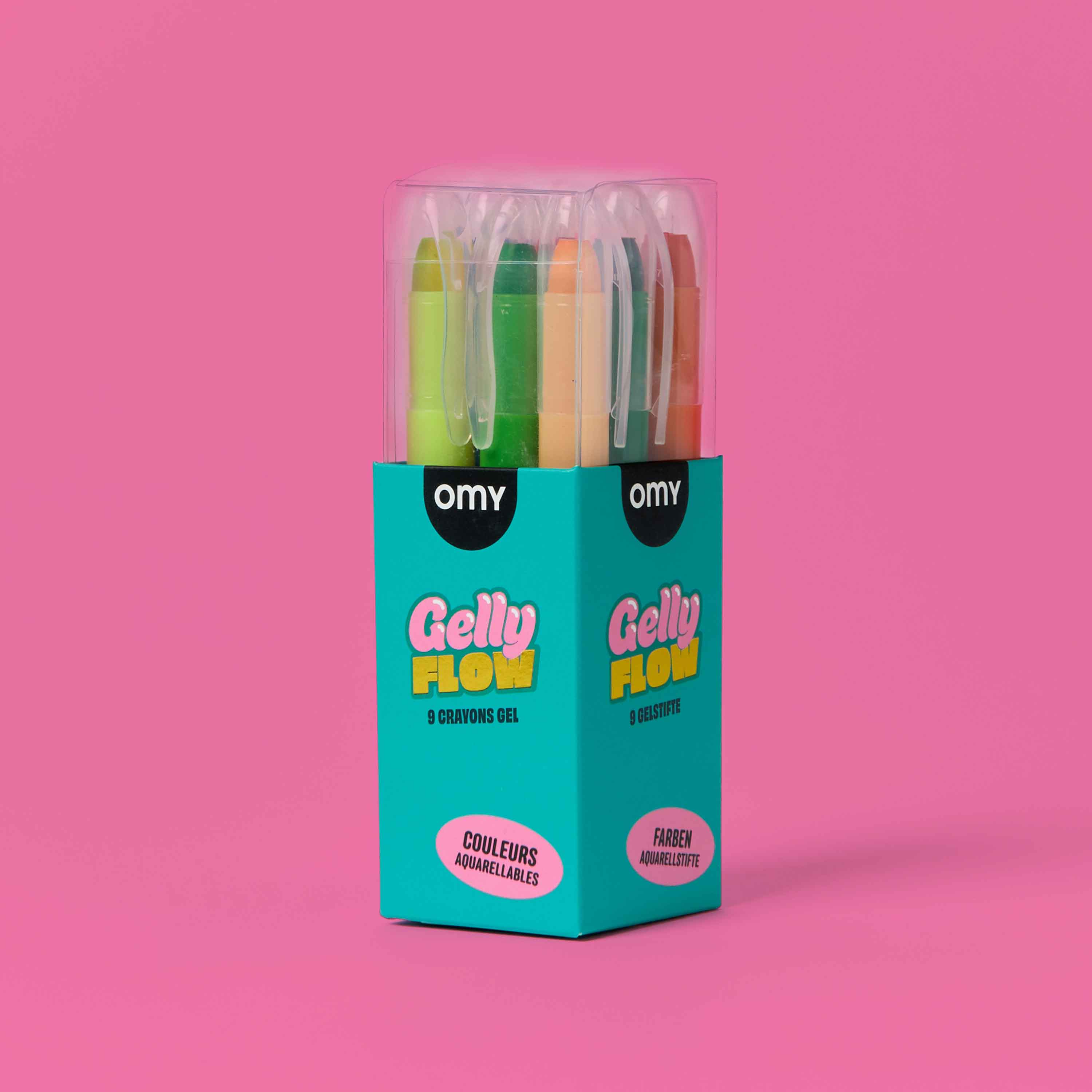 GELLY FLOW CRAYONS