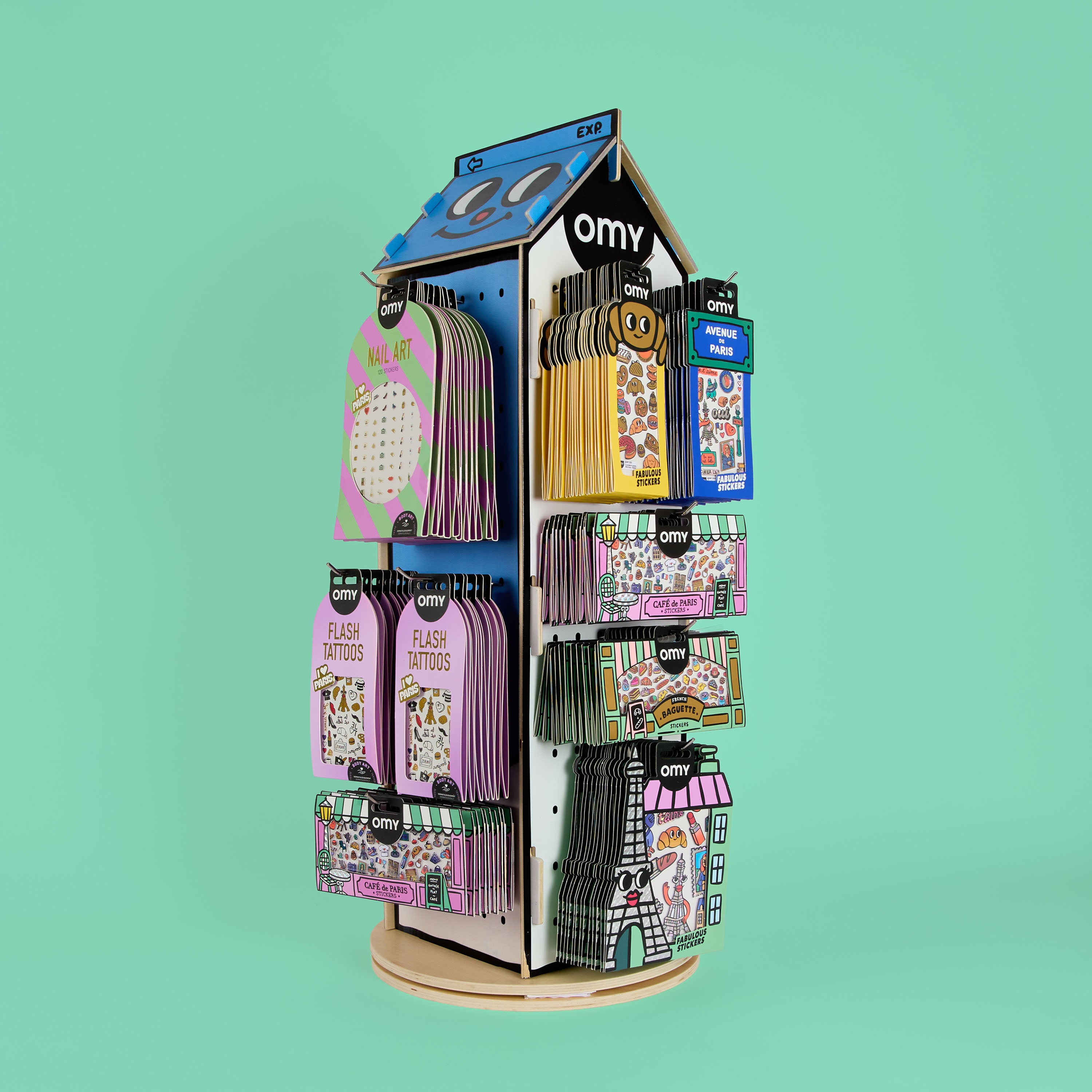 COUNTER DISPLAY MIKY