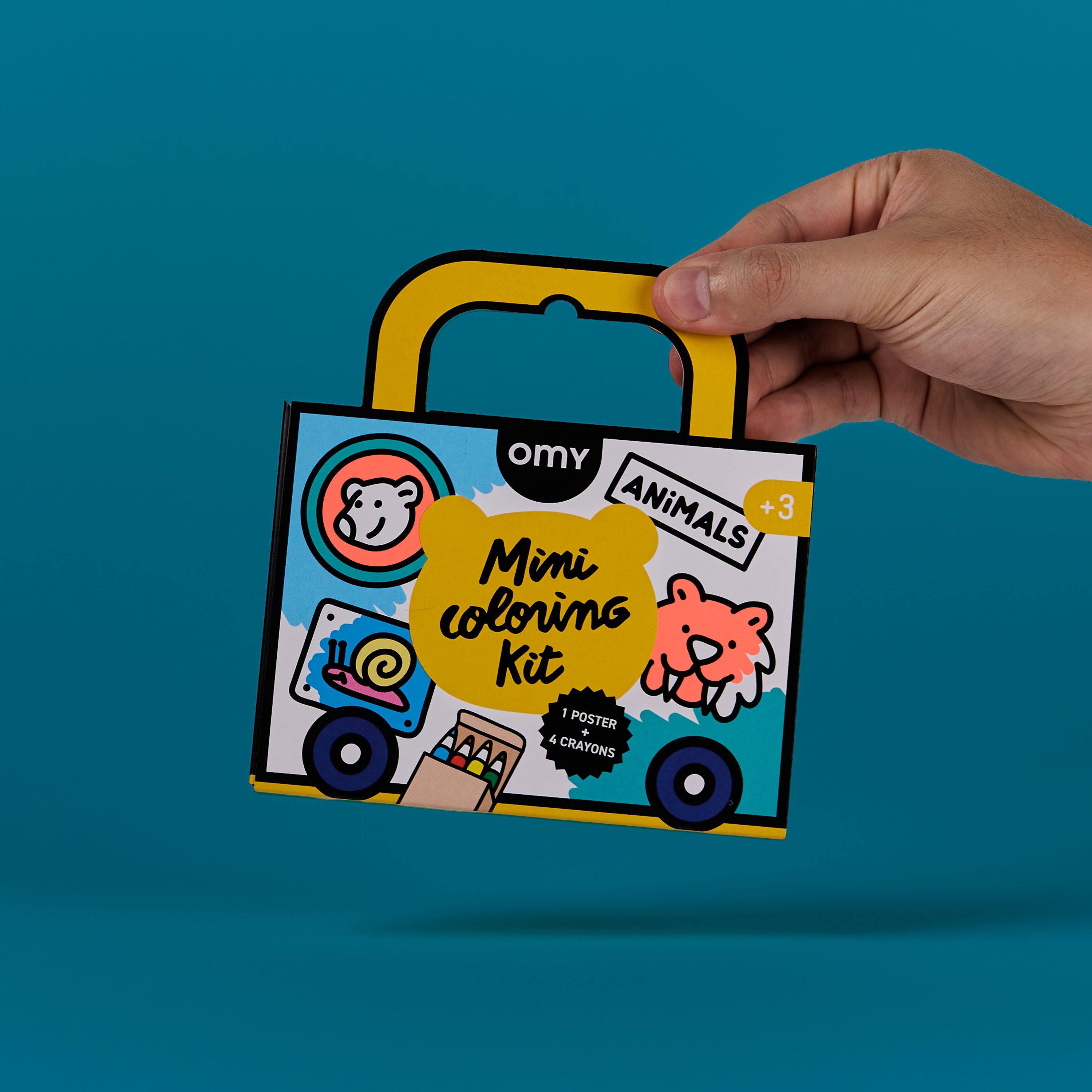 MINI POCKET COLORING ANIMALS