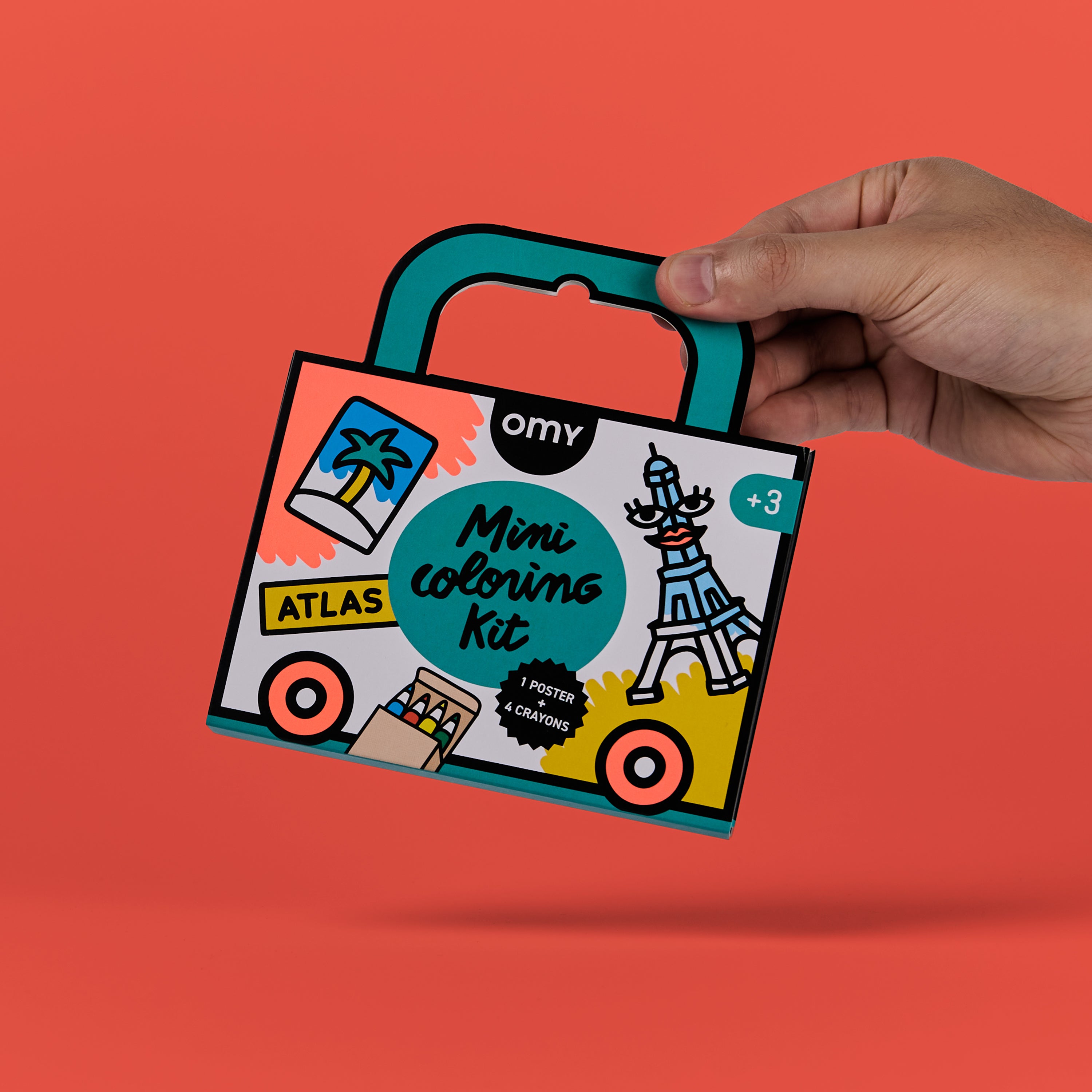 MINI POCKET COLORING ATLAS