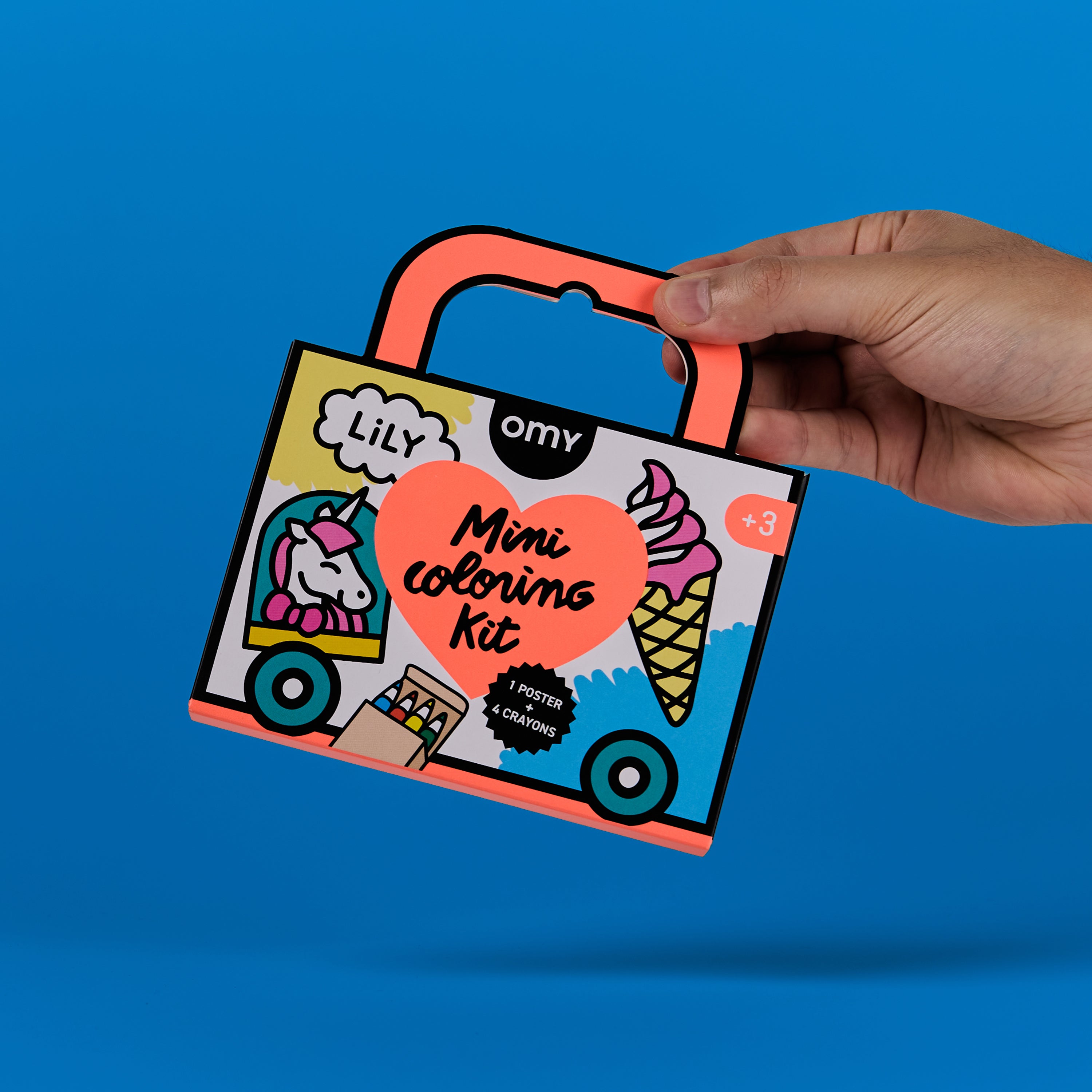 MINI POCKET COLORING UNICORN