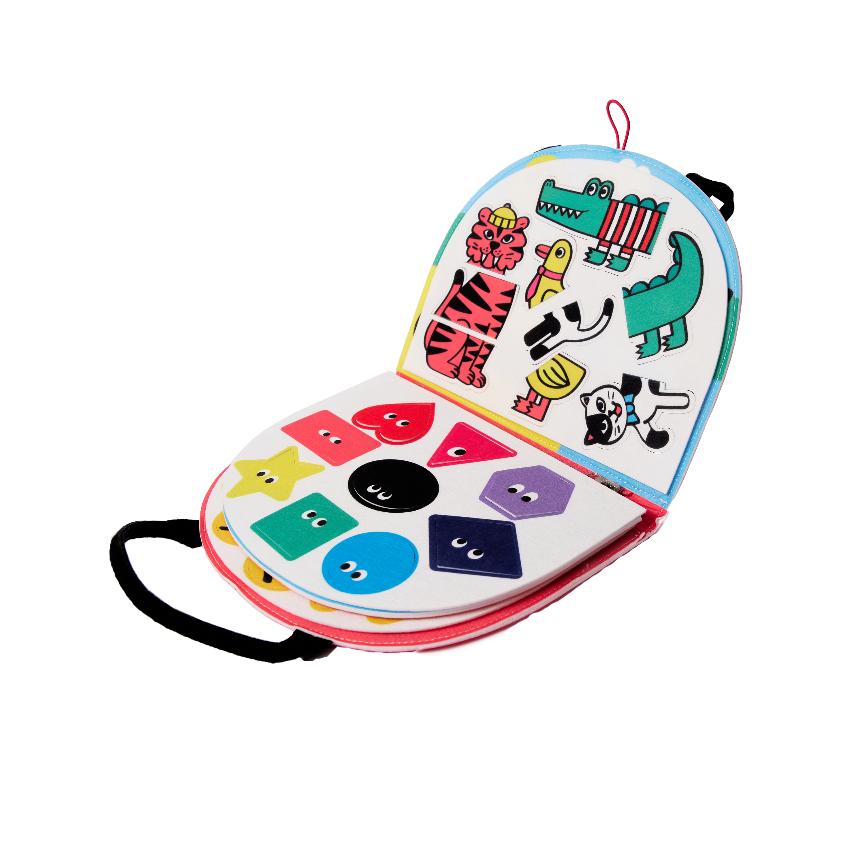 MONTESSORI PLAY BOOK - COLORS AND SHAPES