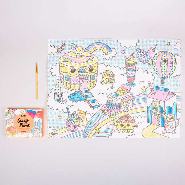 Kawaii - Crazy paint