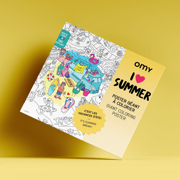 I ❤️ Summer - Giant poster