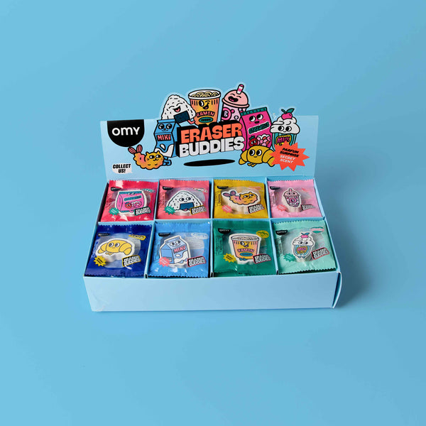 ERASER BUDDIES ASSORTED BOX