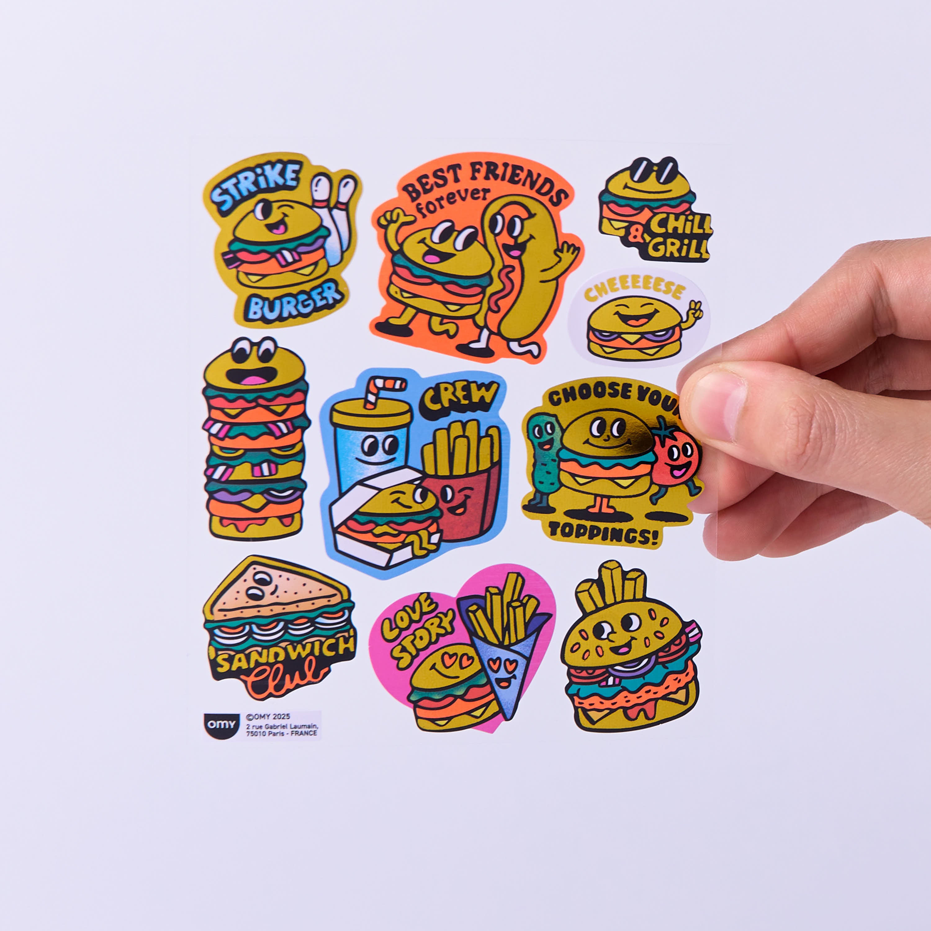 STICKER BIG BURGER
