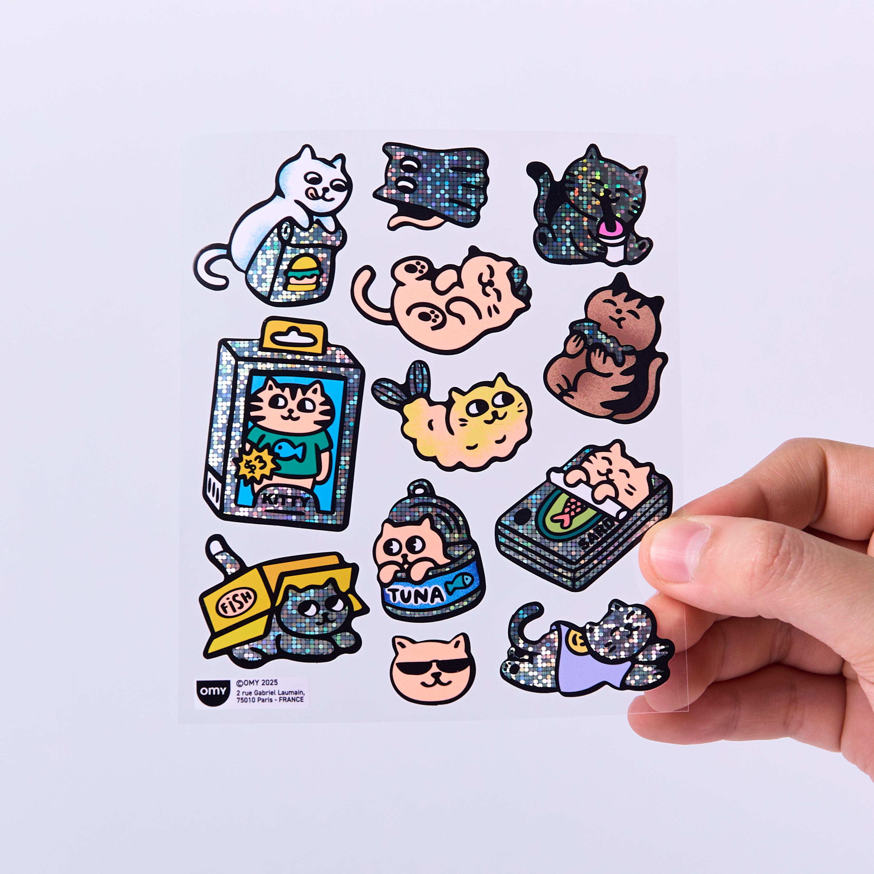 36 assorted Big Stickers