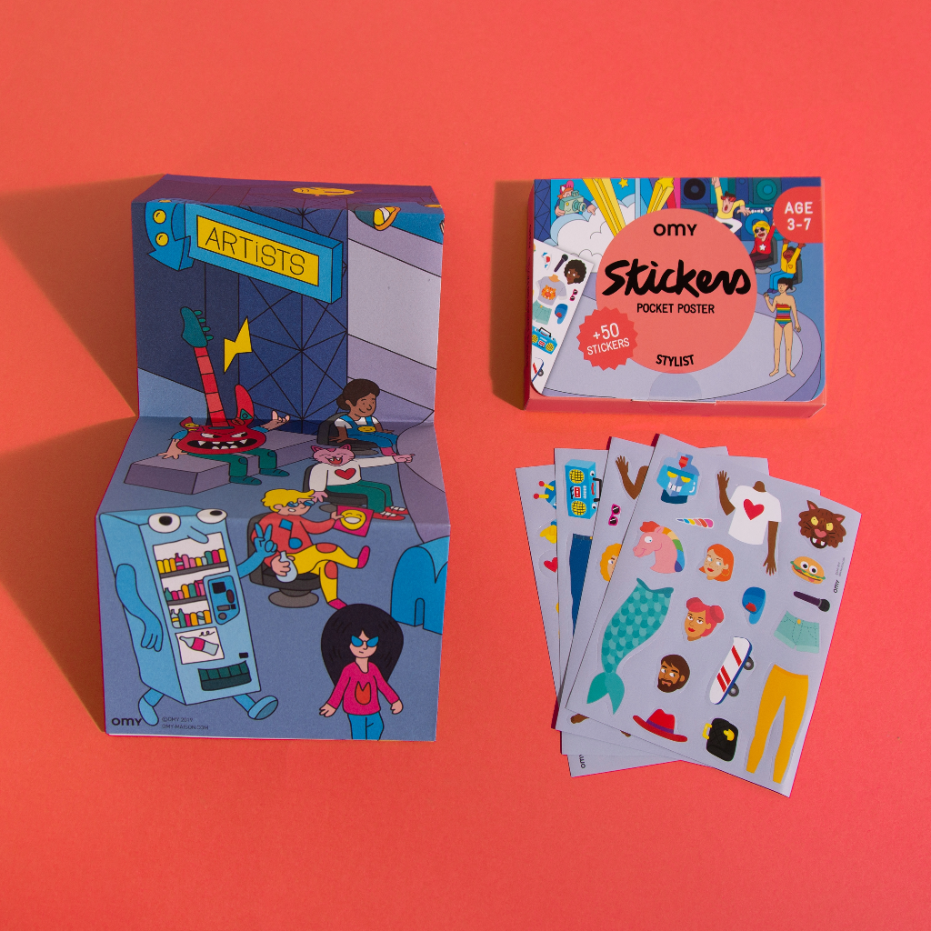 Fashion Stylist - Sticker decor pocket