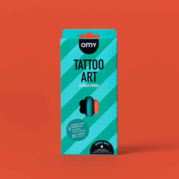 TATTOO ART - FLOWER POWER