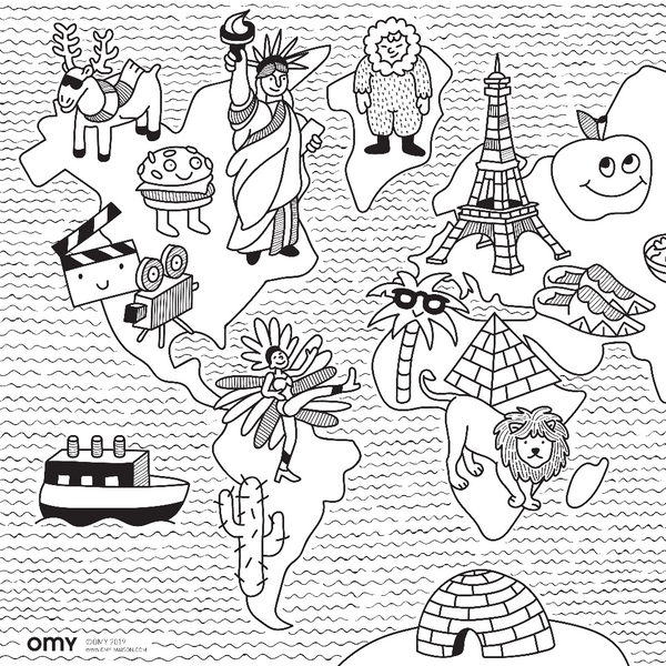Atlas - Coloring pocket