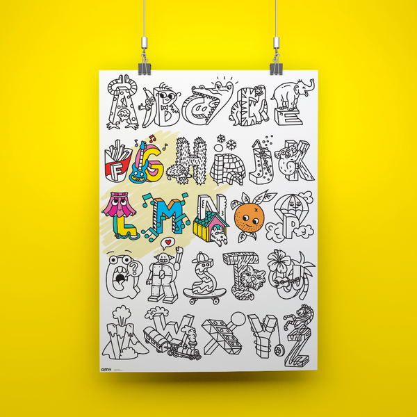 ABC - Giant poster