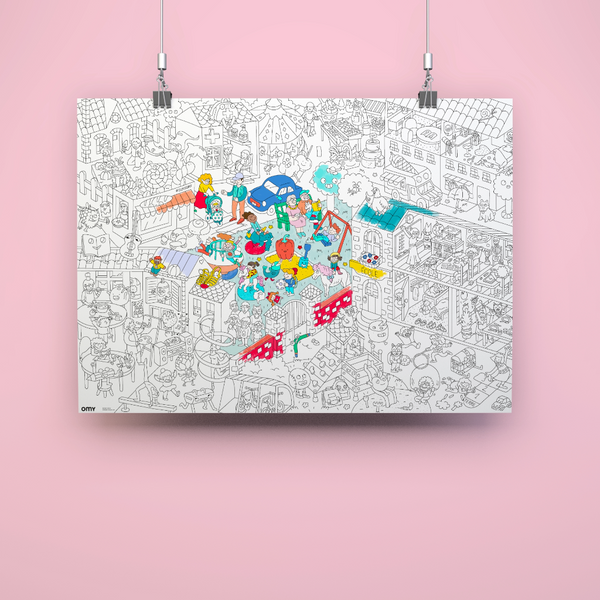 Kids life - Giant poster