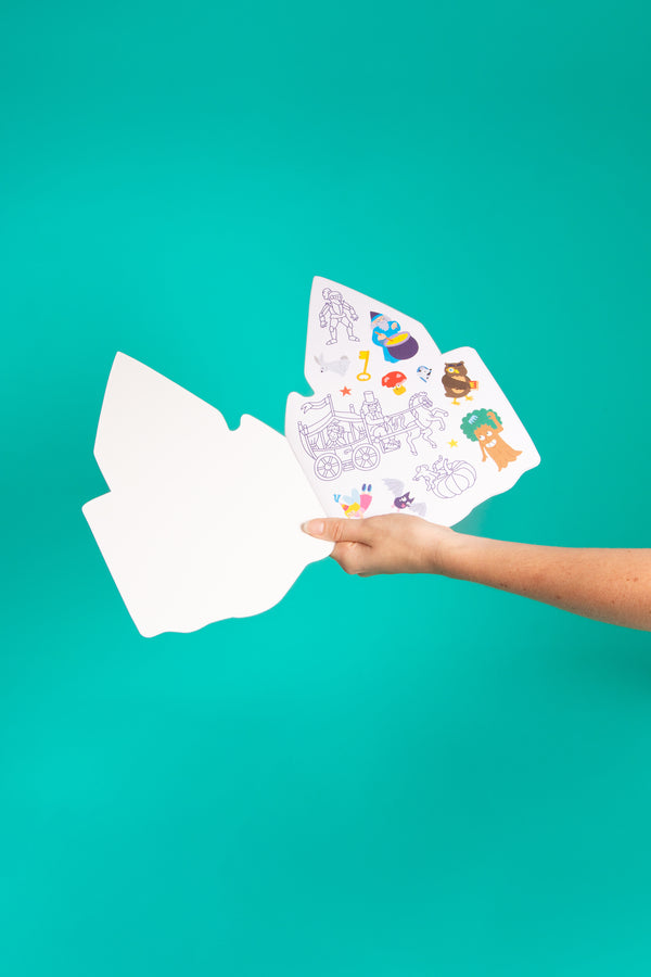 STICKER SHAPE NOTEBOOK MAGIC