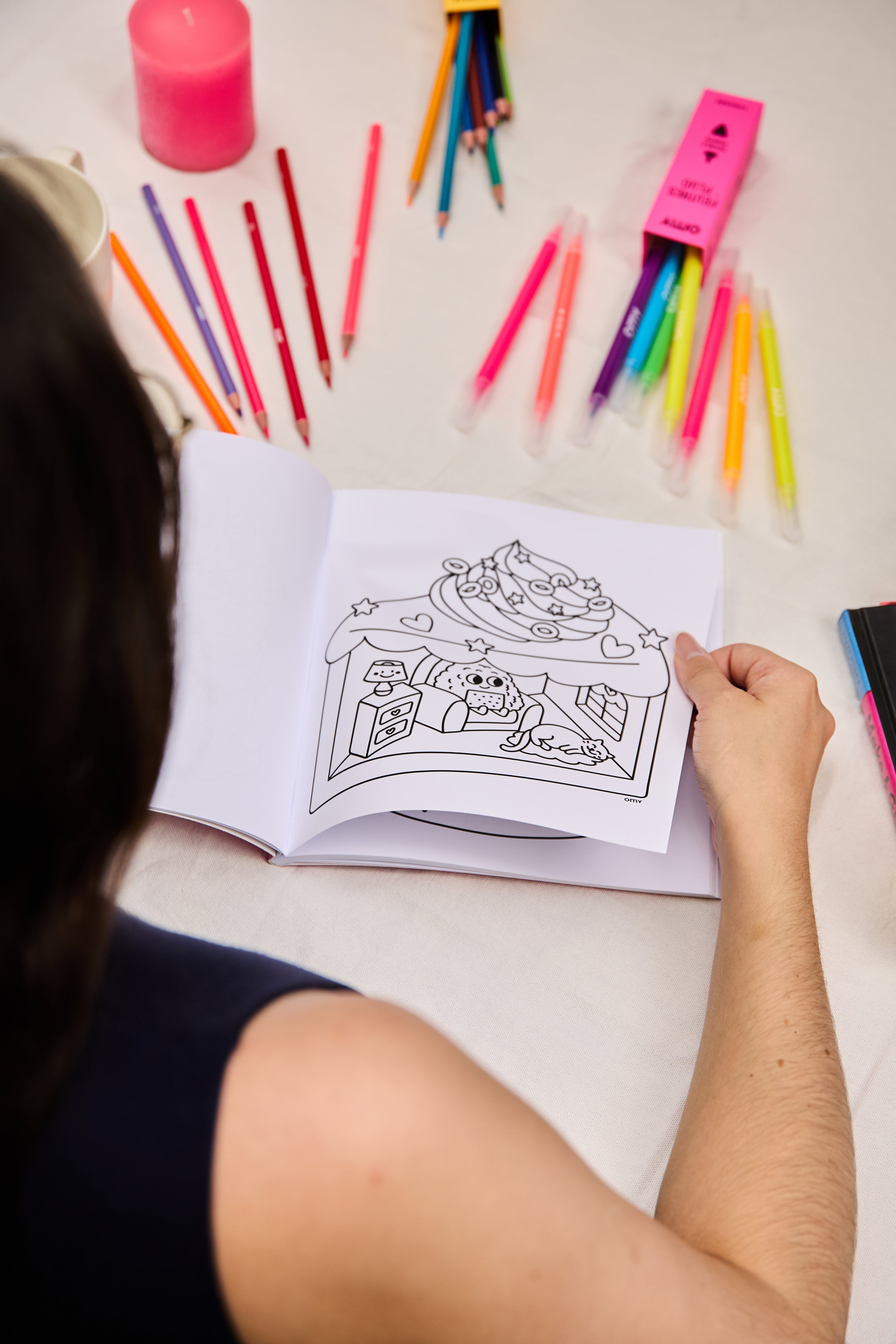 COZY ART COLORING BOOK kawaii