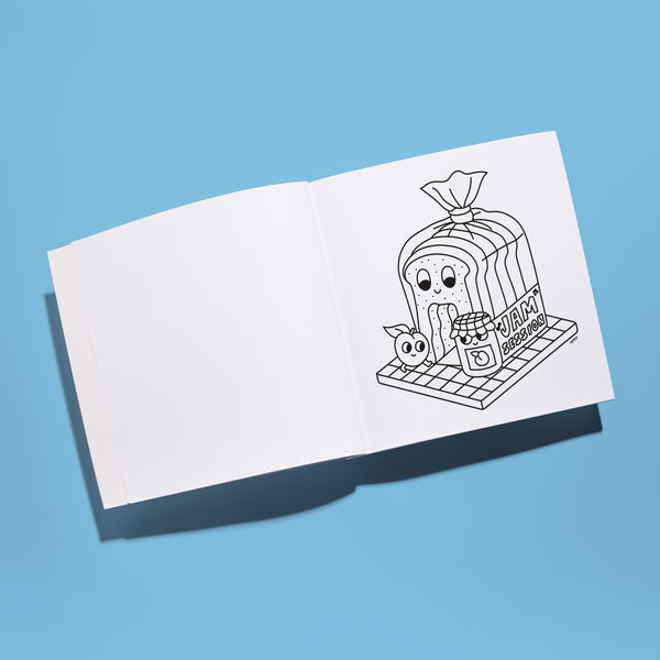 COZY COLORING BOOK supermarket