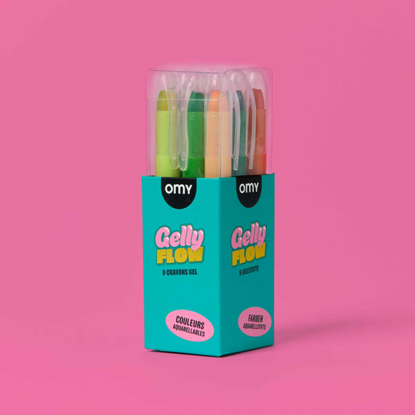 GELLY FLOW CRAYONS