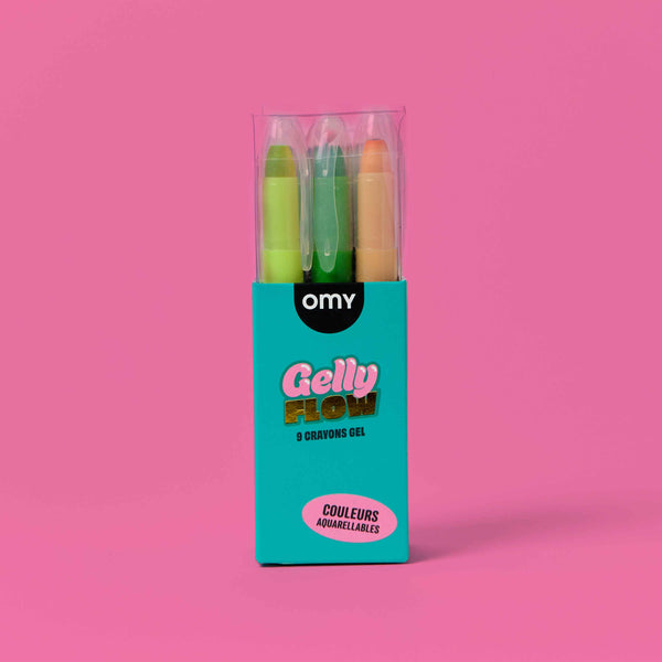 GELLY FLOW CRAYONS