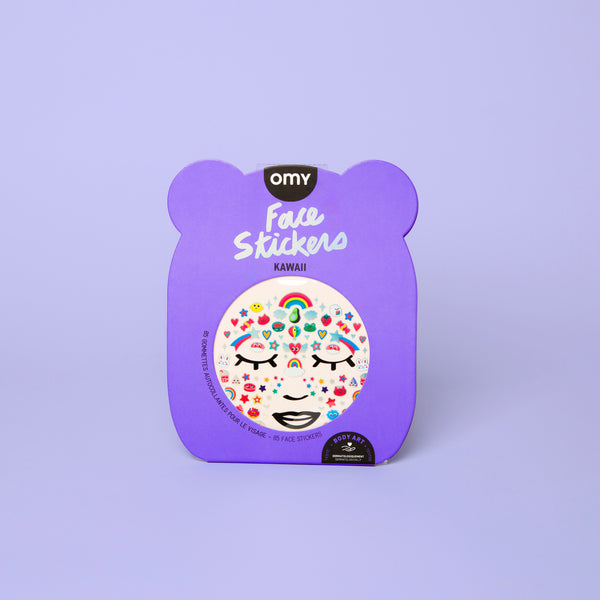 Face Stickers - Kawaii