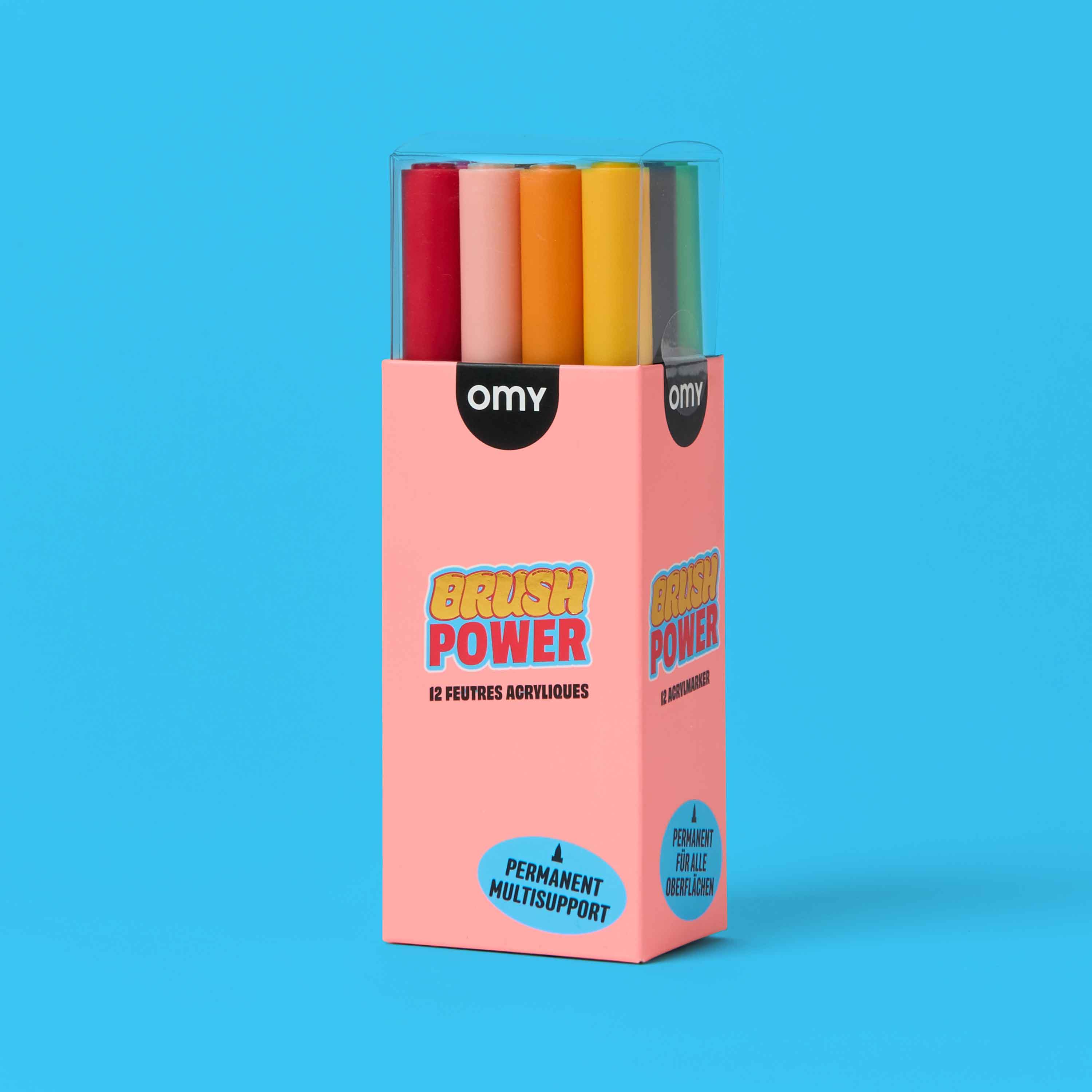 BRUSH POWER ACRYLIC MARKERS