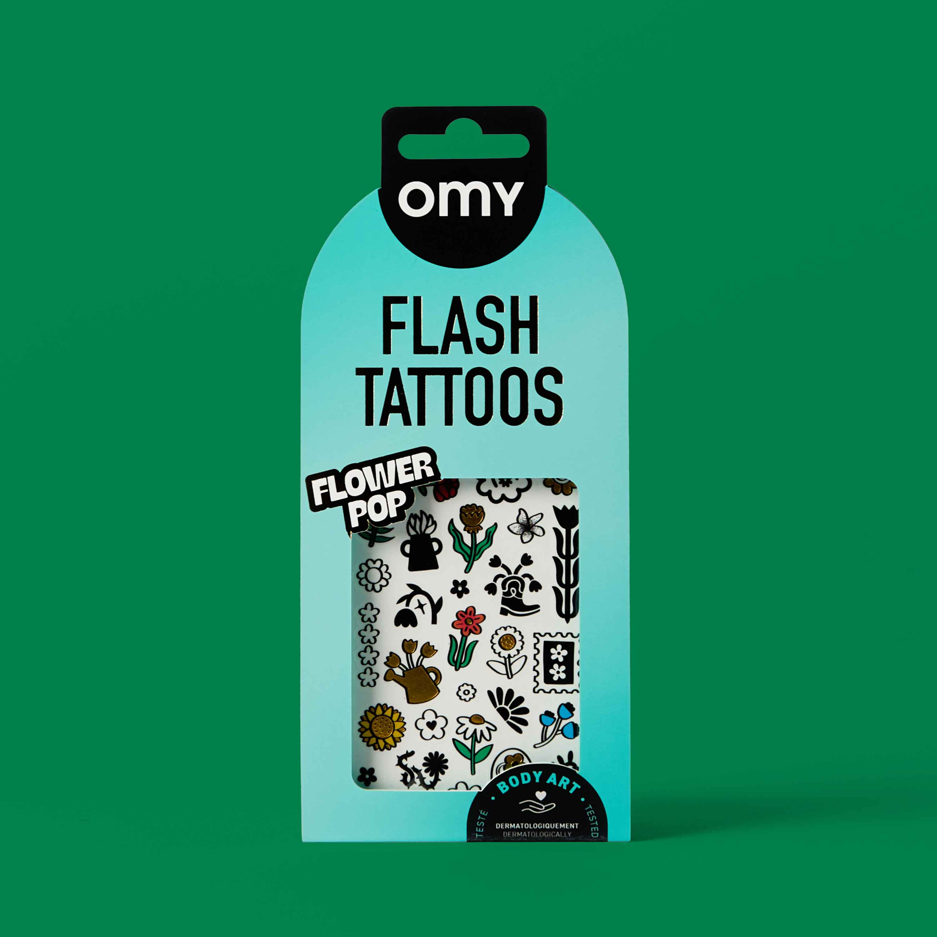 FLASH TATTOO - FLOWER POWER