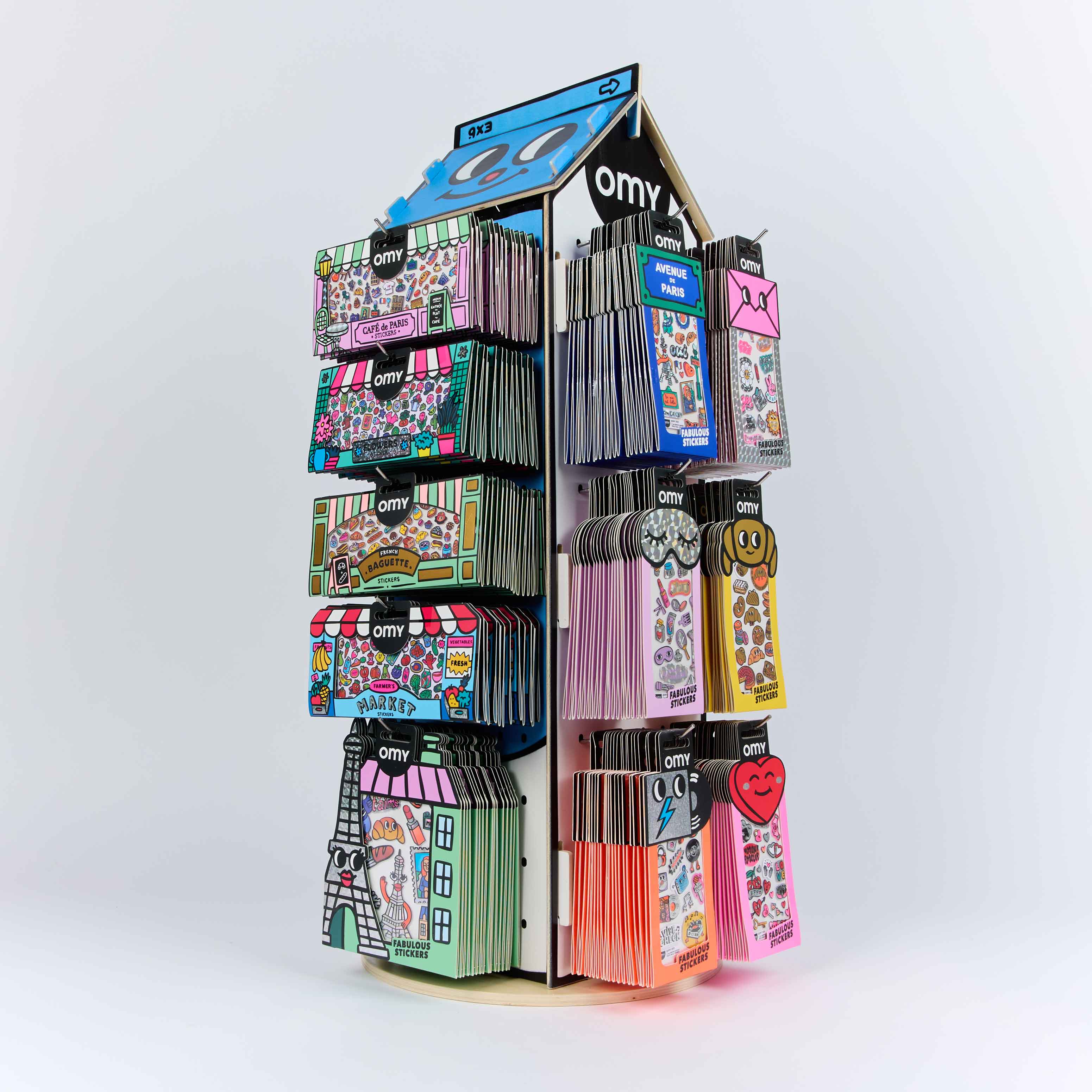 COUNTER DISPLAY MIKY