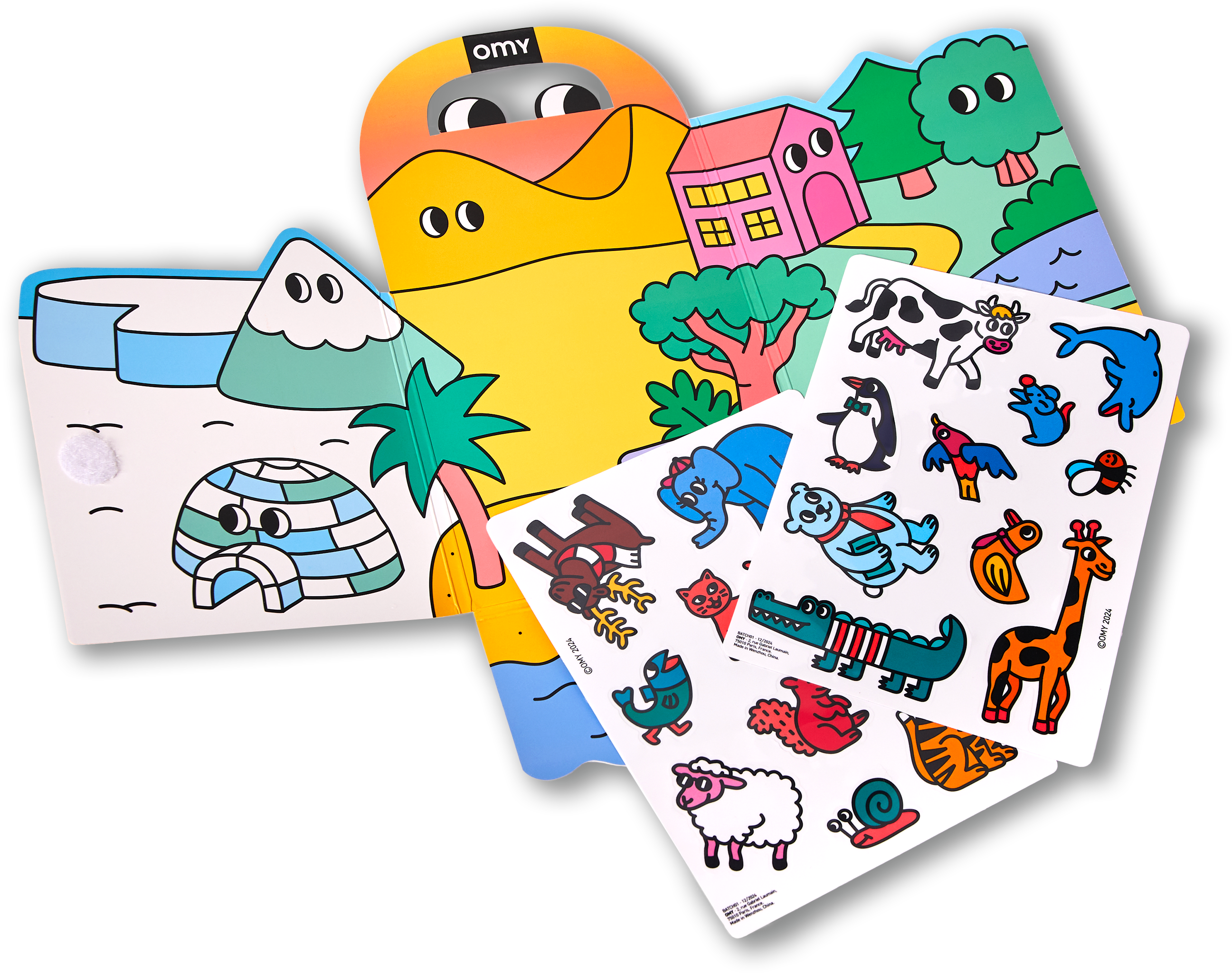 MONTESSORI DECOR STICKERS - ANIMALS