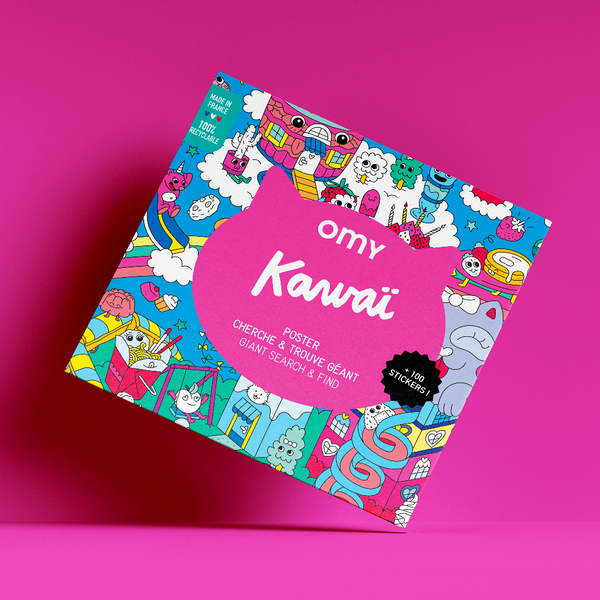 Kawaii - Sticker poster