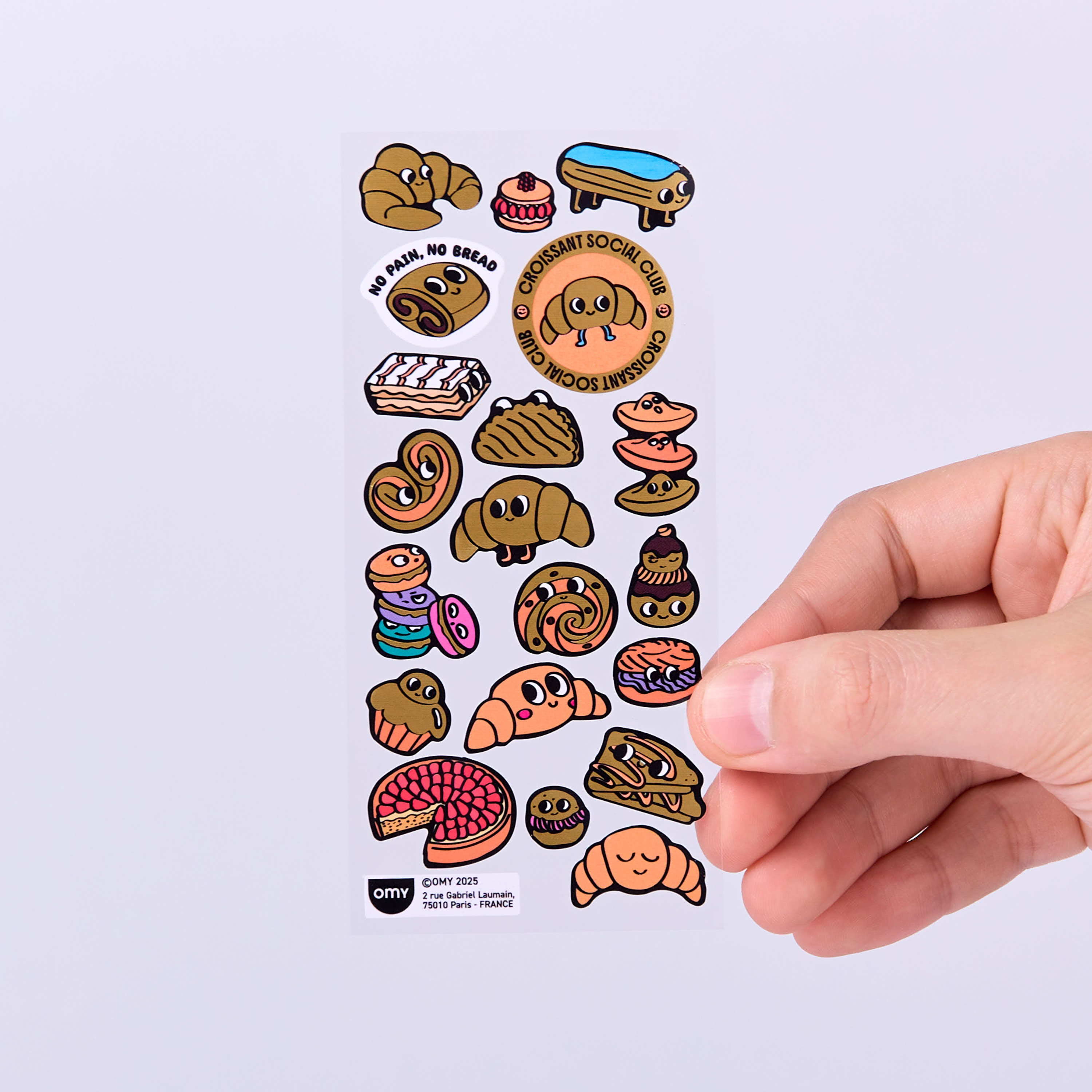 STICKER ICONIC CROISSANT