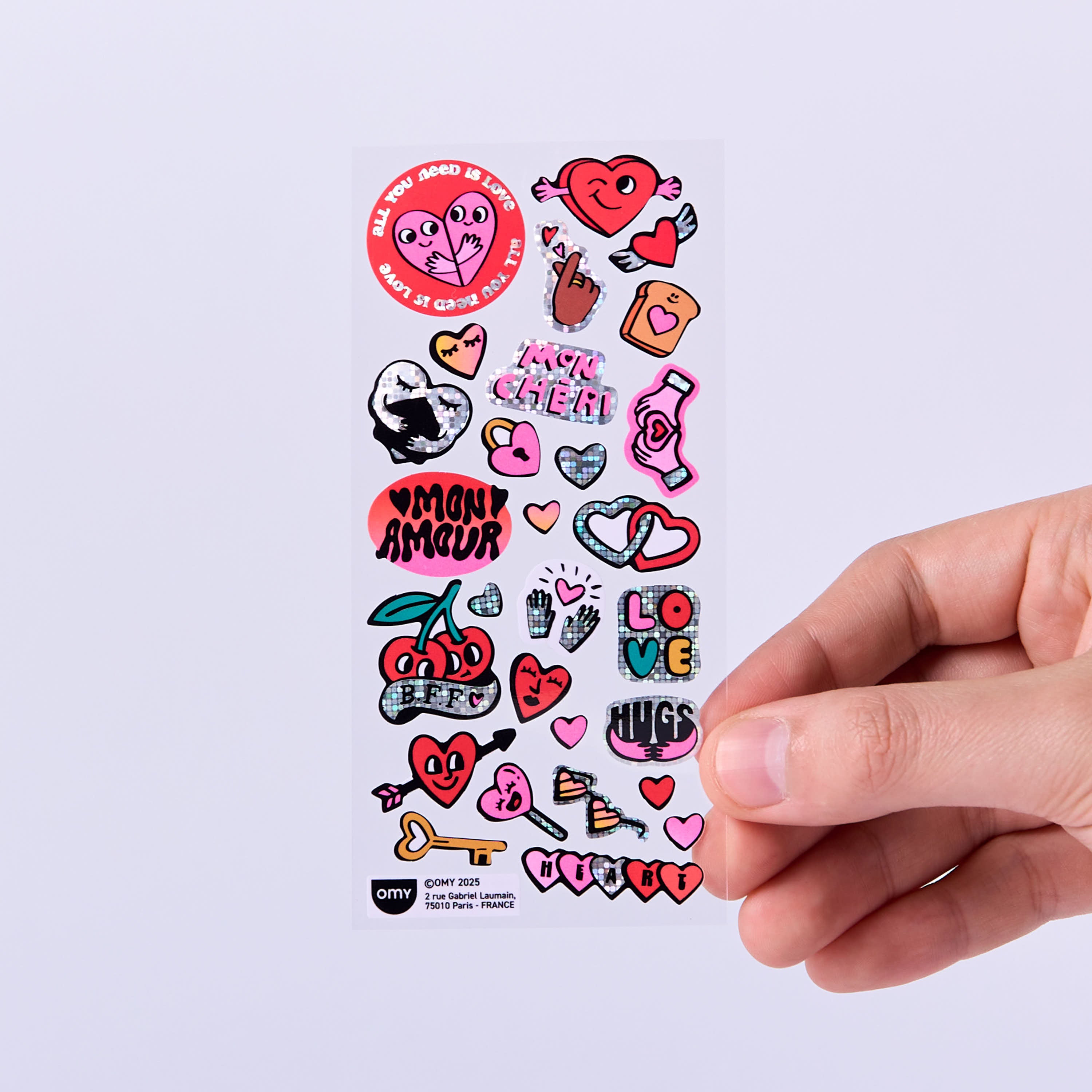 STICKER ICONIC LOVE LETTER
