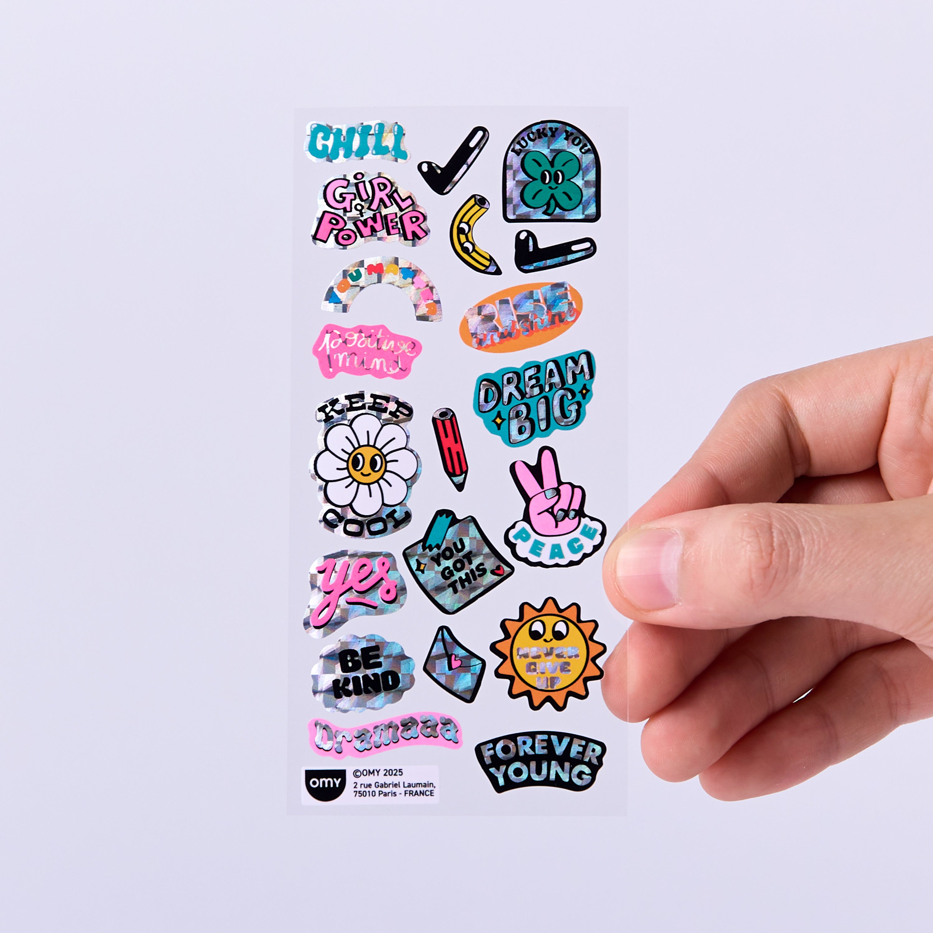 36 assorted Iconic Stickers