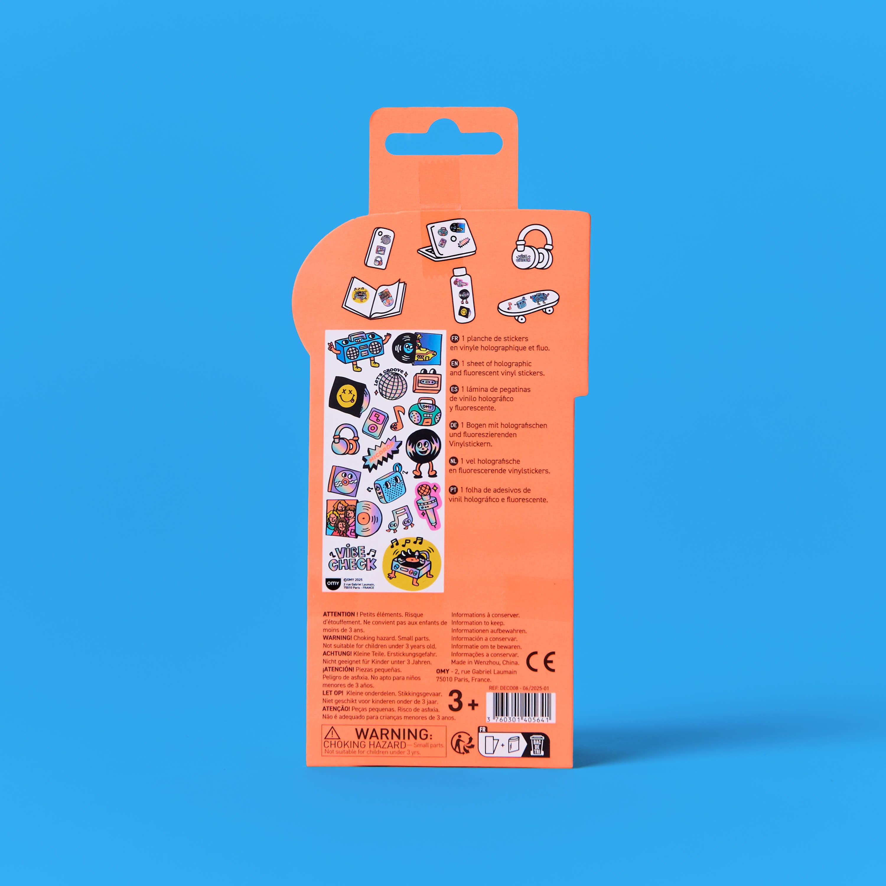 STICKER ICONIC MUSIC
