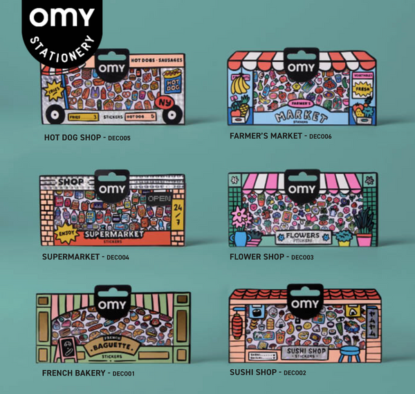 36 assorted Boutique Stickers