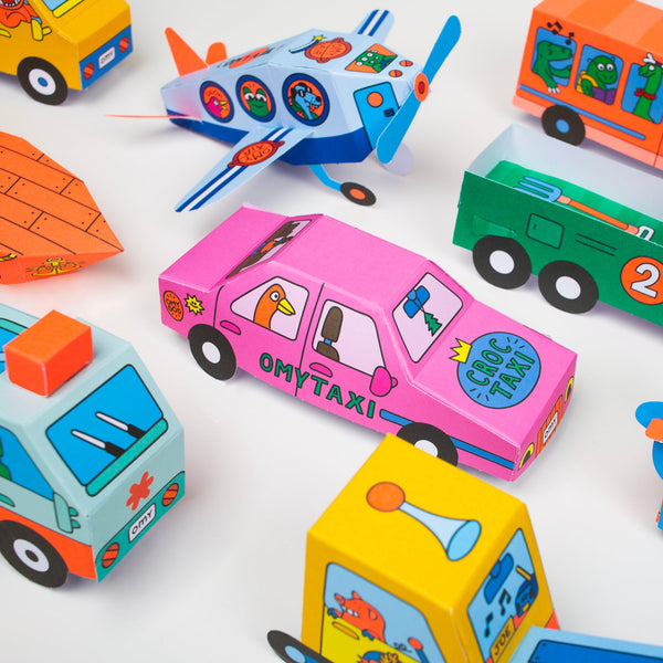 Vehicles - Paper toys